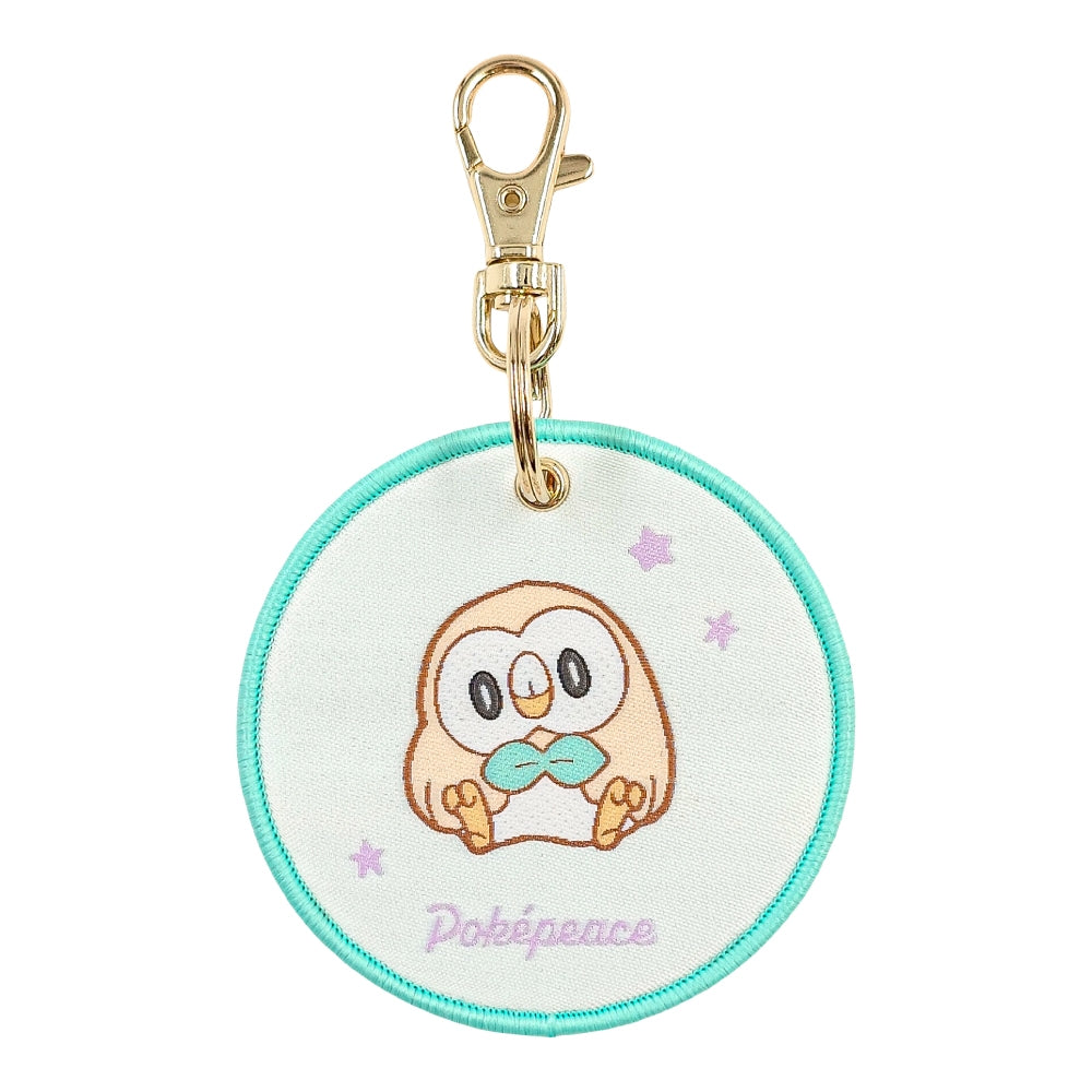 Rowlet Woven Keychain from Japan with intricate details