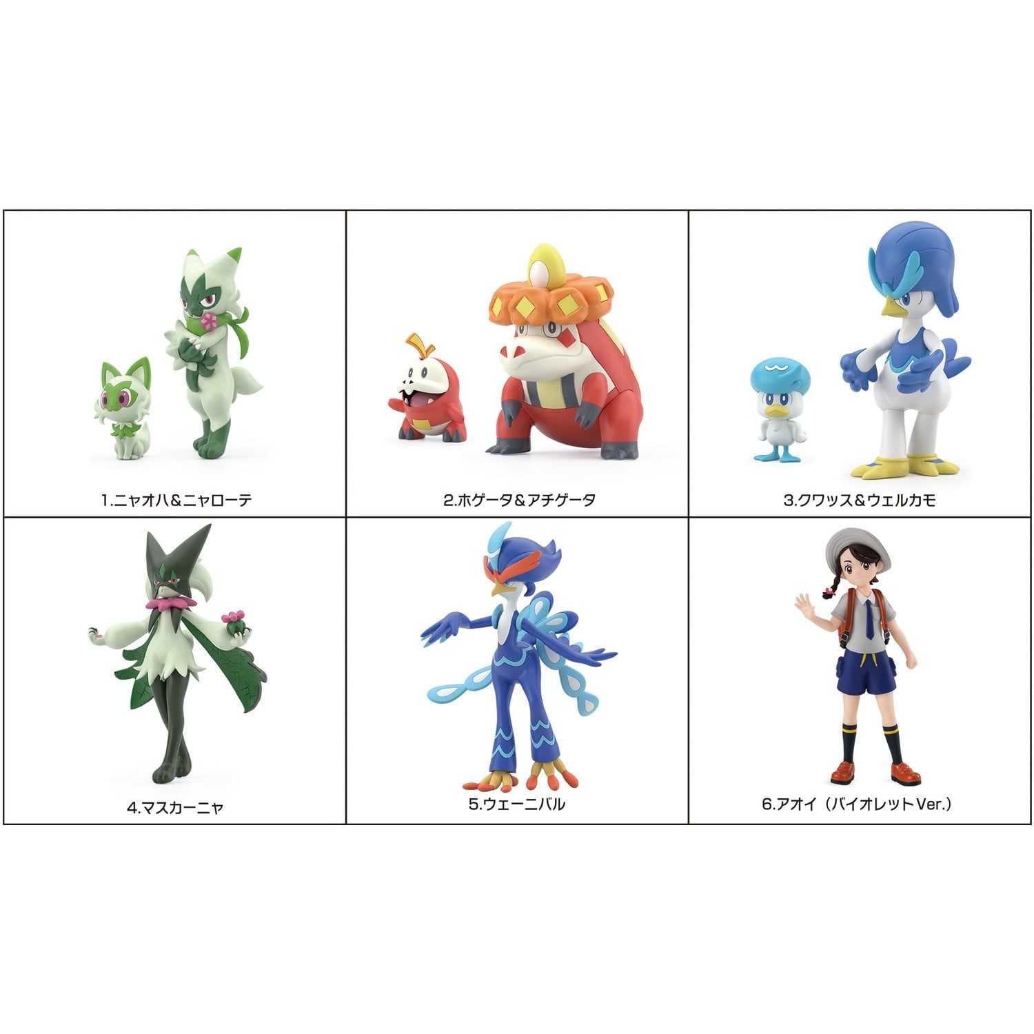 Pokemon Scale World Paldea Region Set