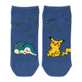 [Choose] Short socks Pokémon Leisurely Life Hinoarashi and Pikachu (23-25cm)