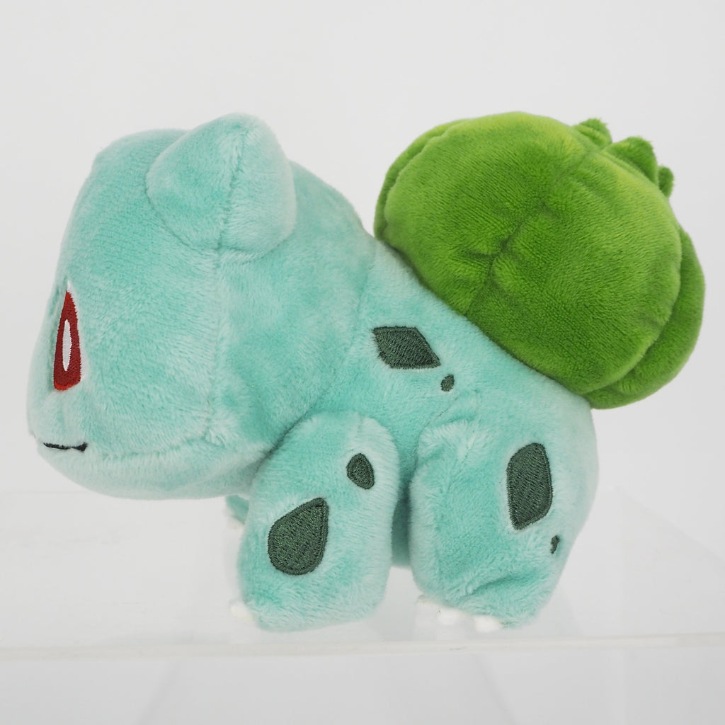 Cute Bulbasaur plushie with big eyes from Japanese Pokemon Center
