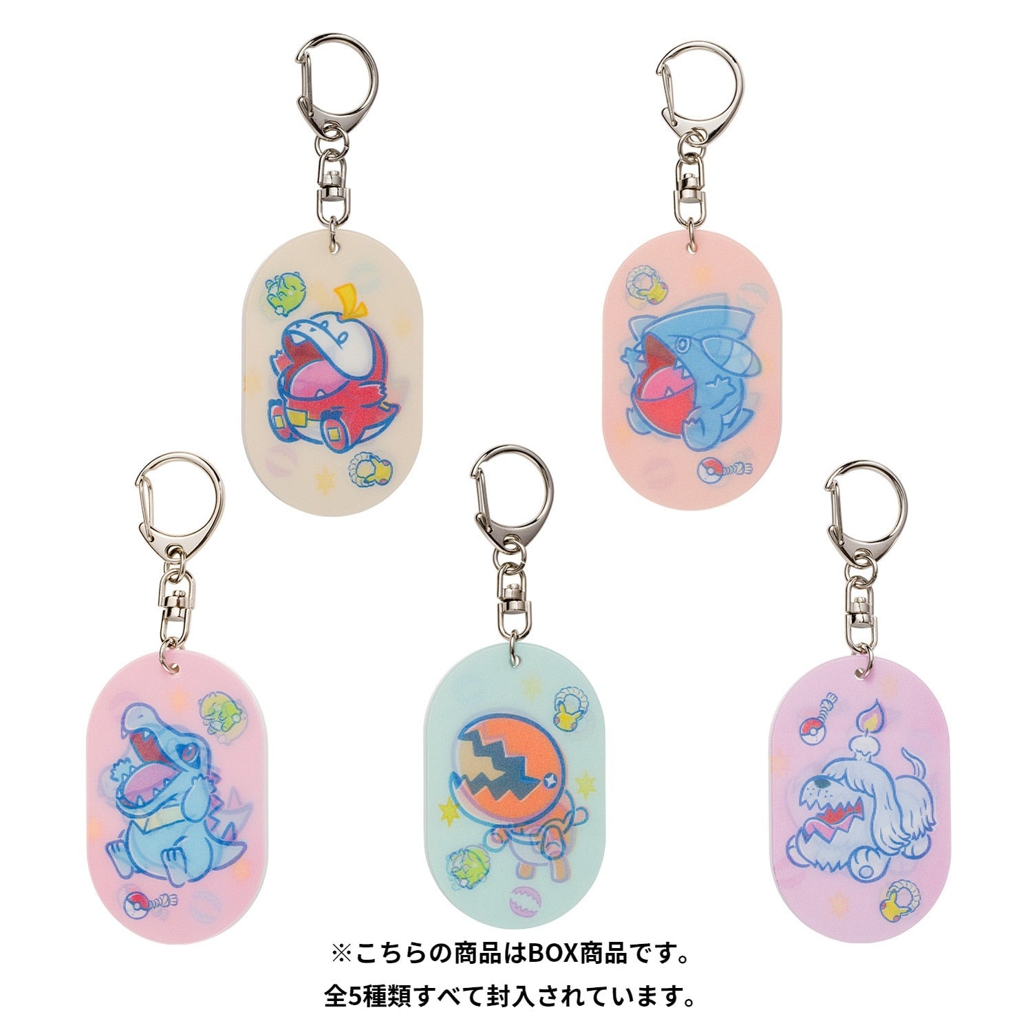 Changing acrylic key chain collection Kamitsukitai BOX
