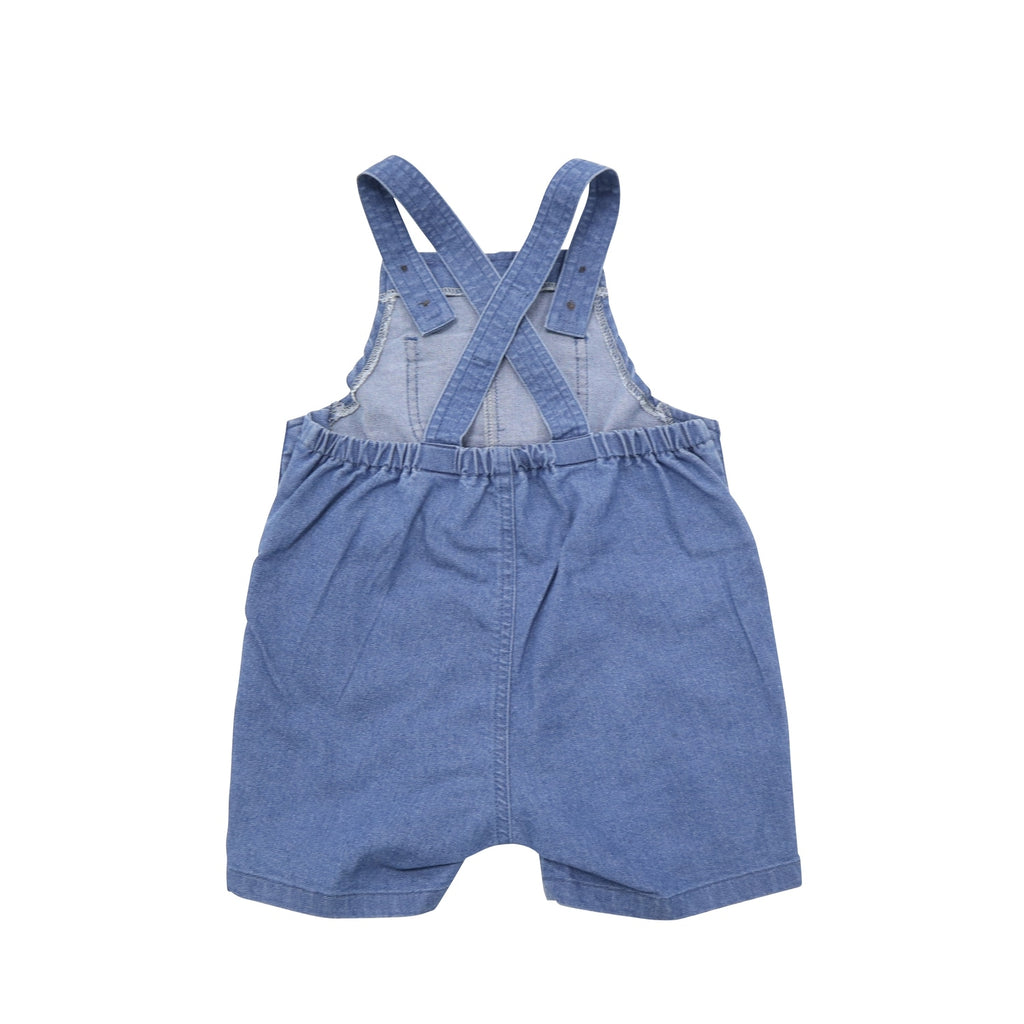 Monpoke overall denim blue 110cm