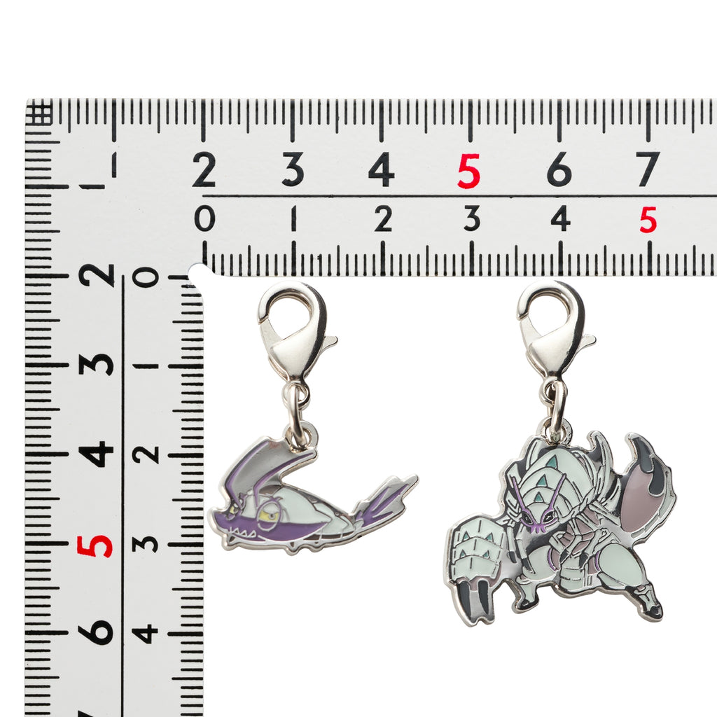 Pokemon Metal Charm 767/768, collectible item with official packaging from Japan