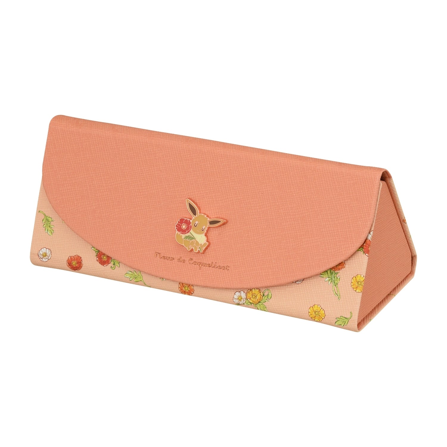 Pokemon Glasses Case Fleur de Coquelicot from Japan, featuring colorful anime design