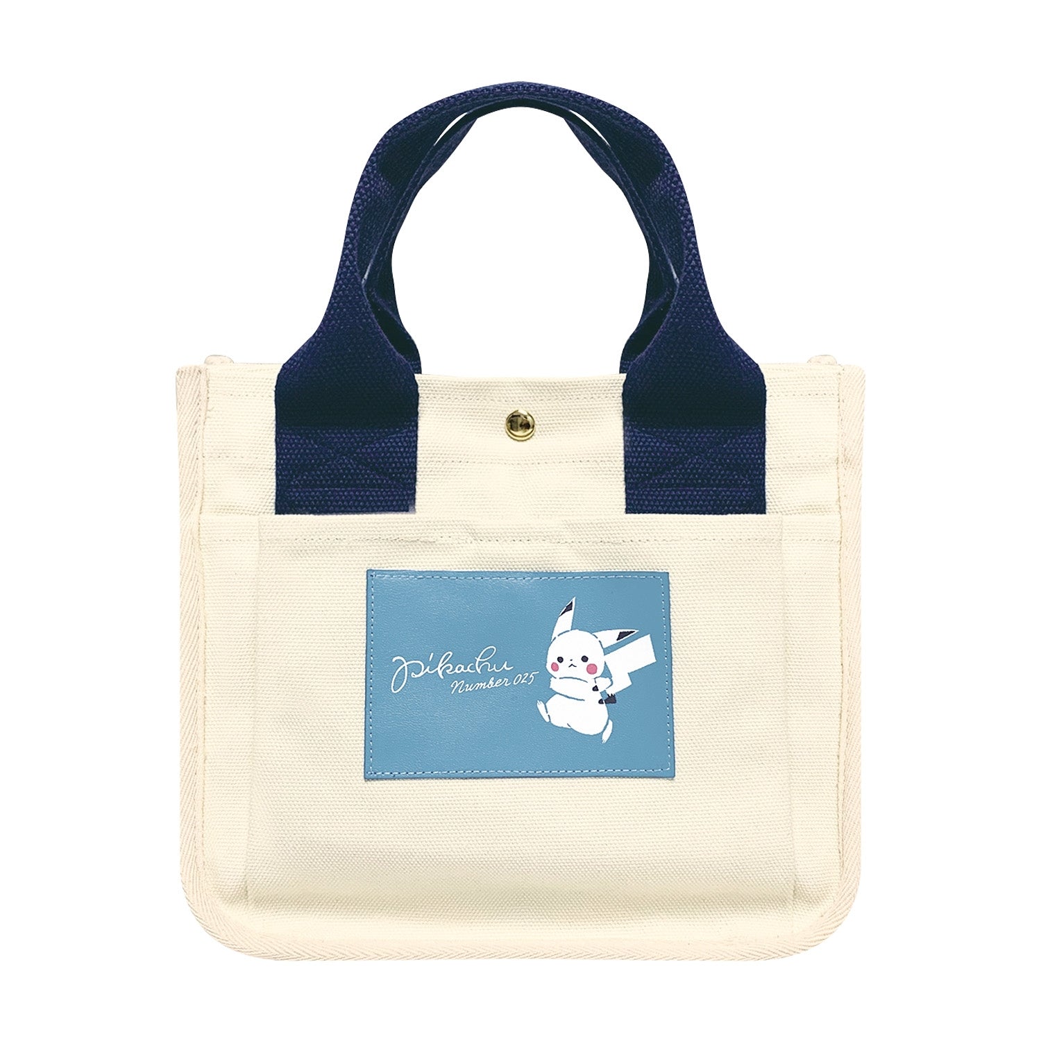 Mini tote with lots of pockets “Pikachu number025” WALK