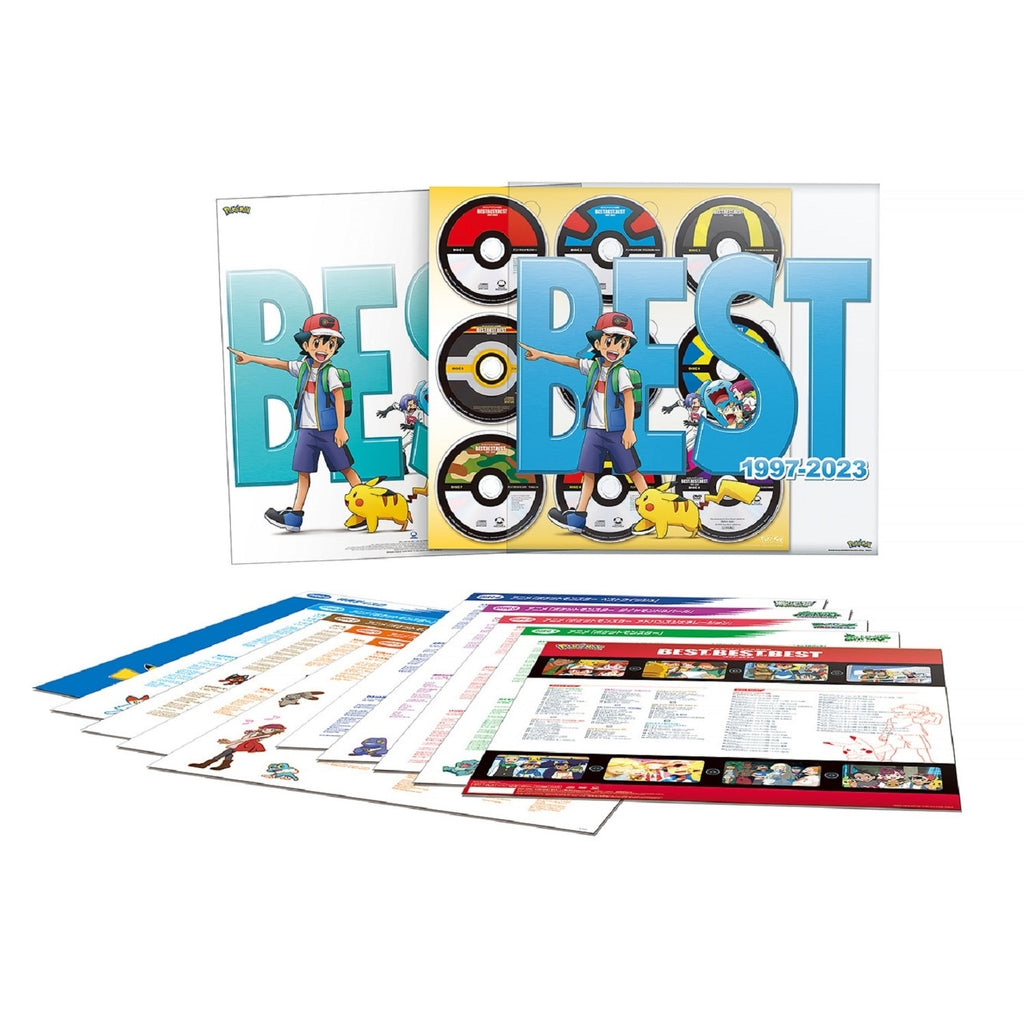 Pokemon TV Anime Theme Song BEST OF BEST OF BEST 1997-2023 Limited Edition (DVD)