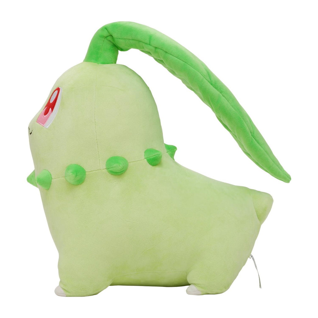 Official Life-Size Chikorita (#152) Plush — Pokémon Center Japan