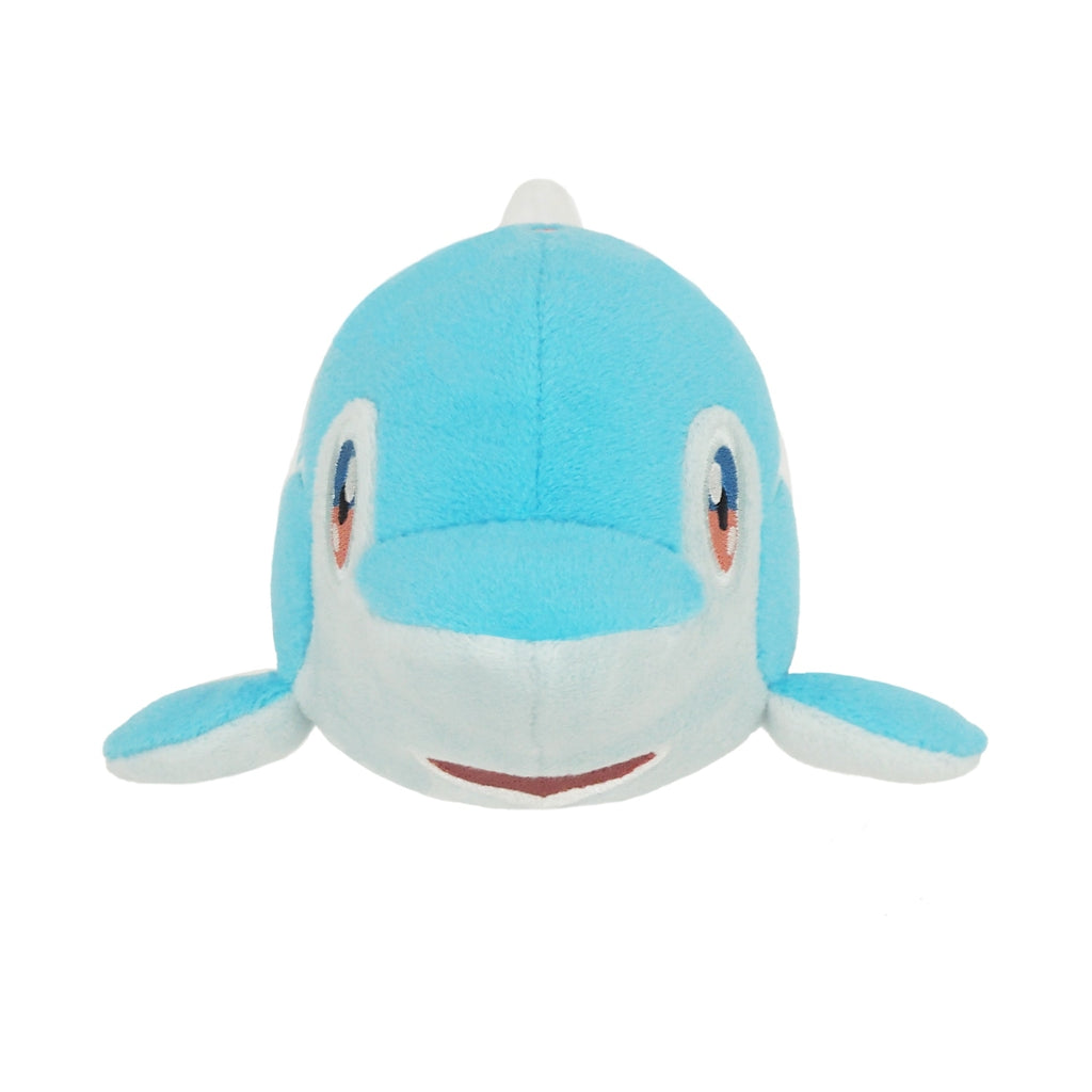Authentic Pokemon Dolphinman plushie with detailed design from Japan