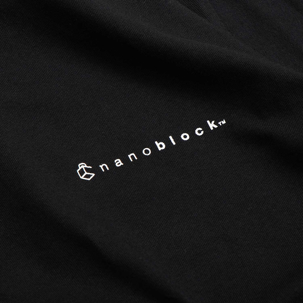 Nanoblock Big Silhouette T-shirt L (Black)