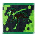Hand towel featuring Zygarde 10% form from Japan, colorful design