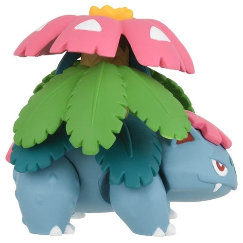 Japanese Moncolle Mega Fushigibana figure, authentic Pokemon anime model