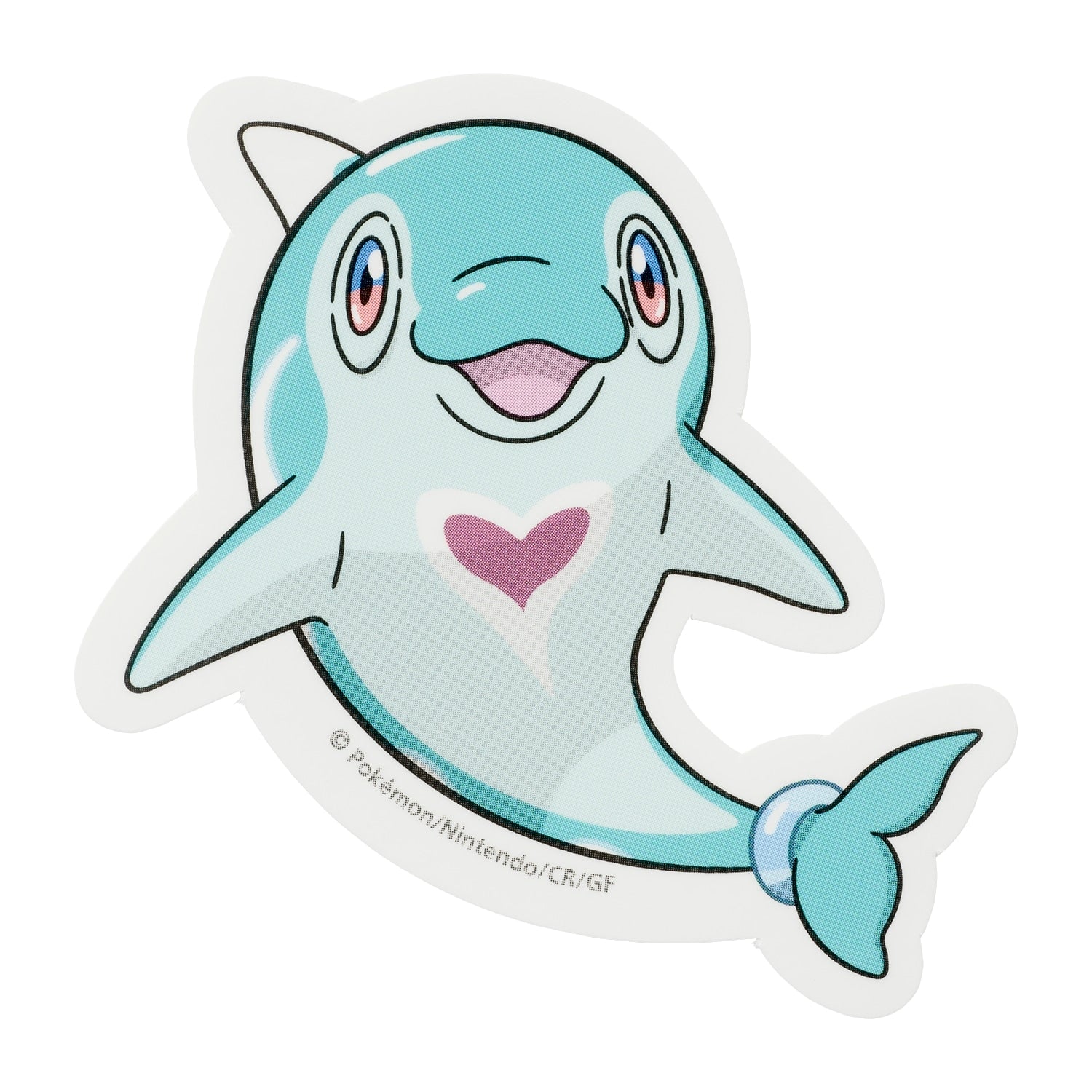 Pokemon Sticker Dolphinman Naive Form with Palafin design from Japan