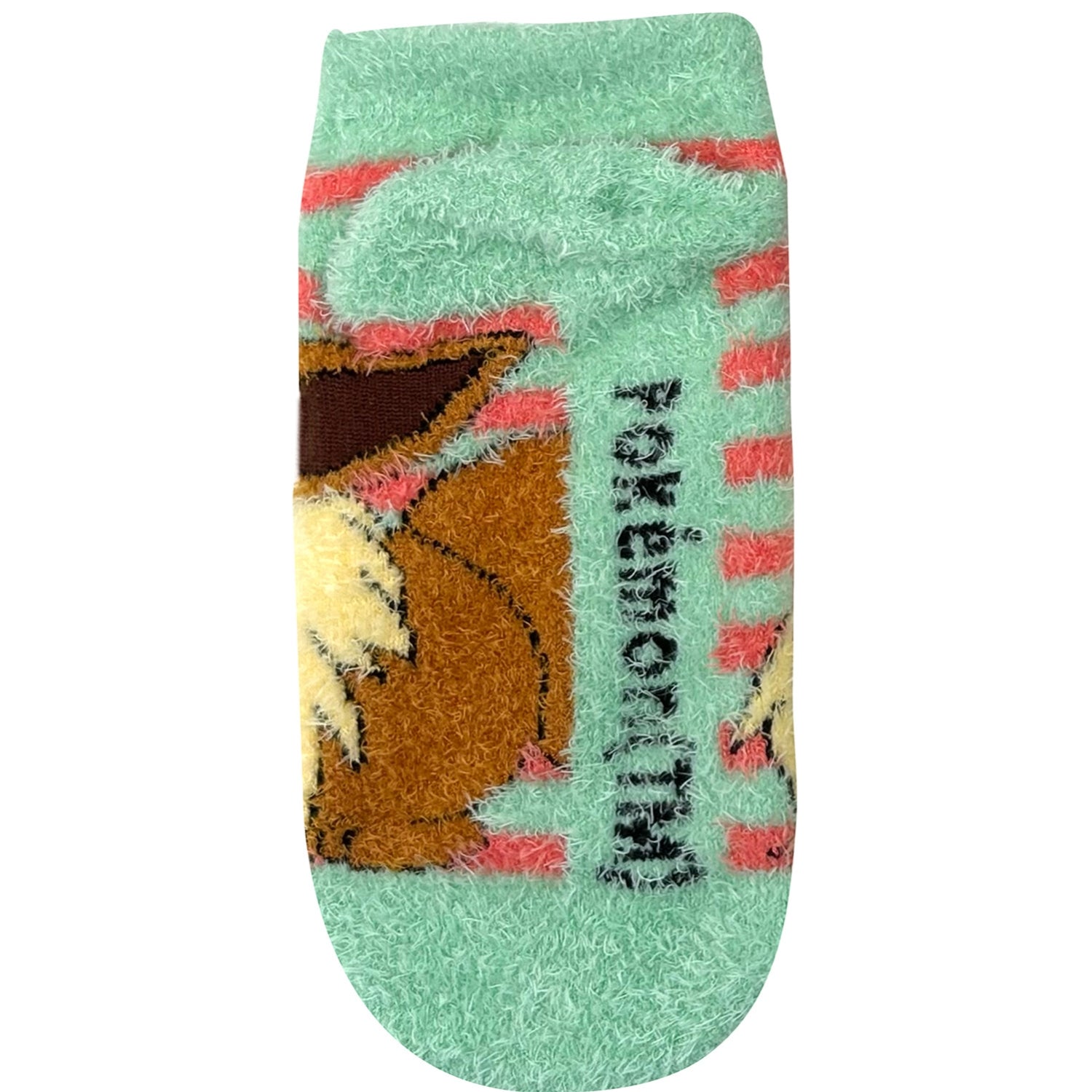 Fluffy socks Eevee border kids (13-18cm)