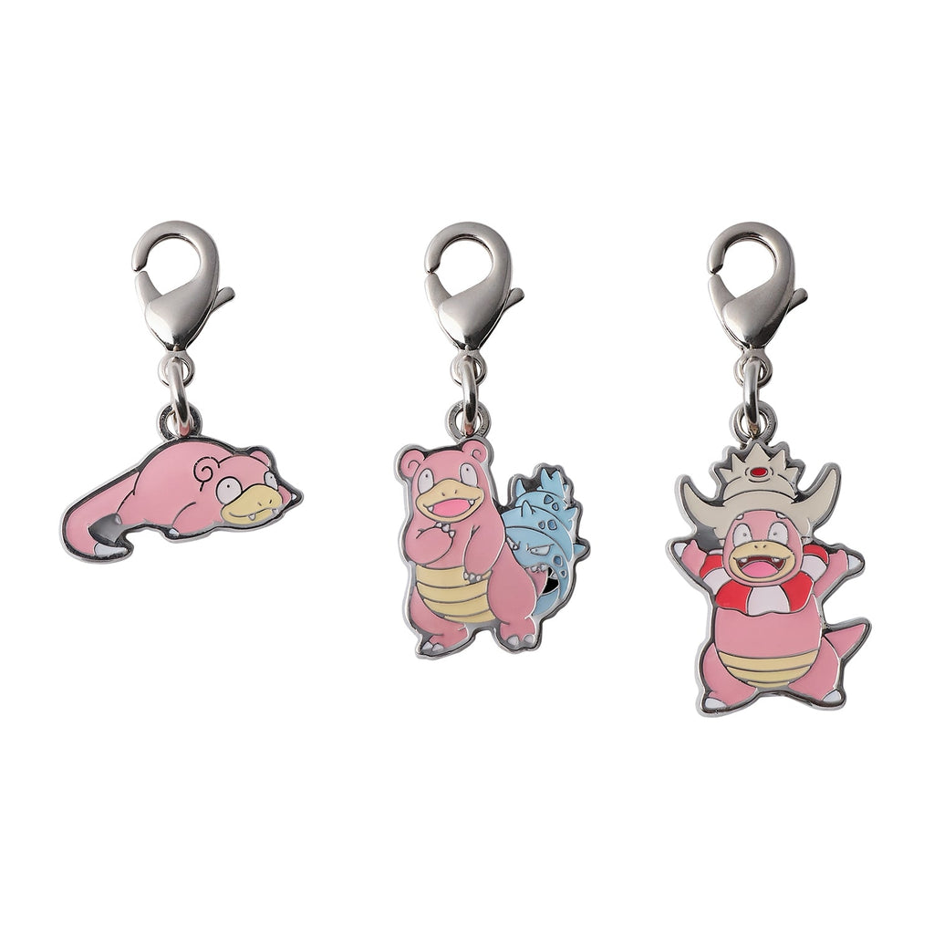 Pokemon National Pokédex metal charm 199 from Japan, detailed metal design