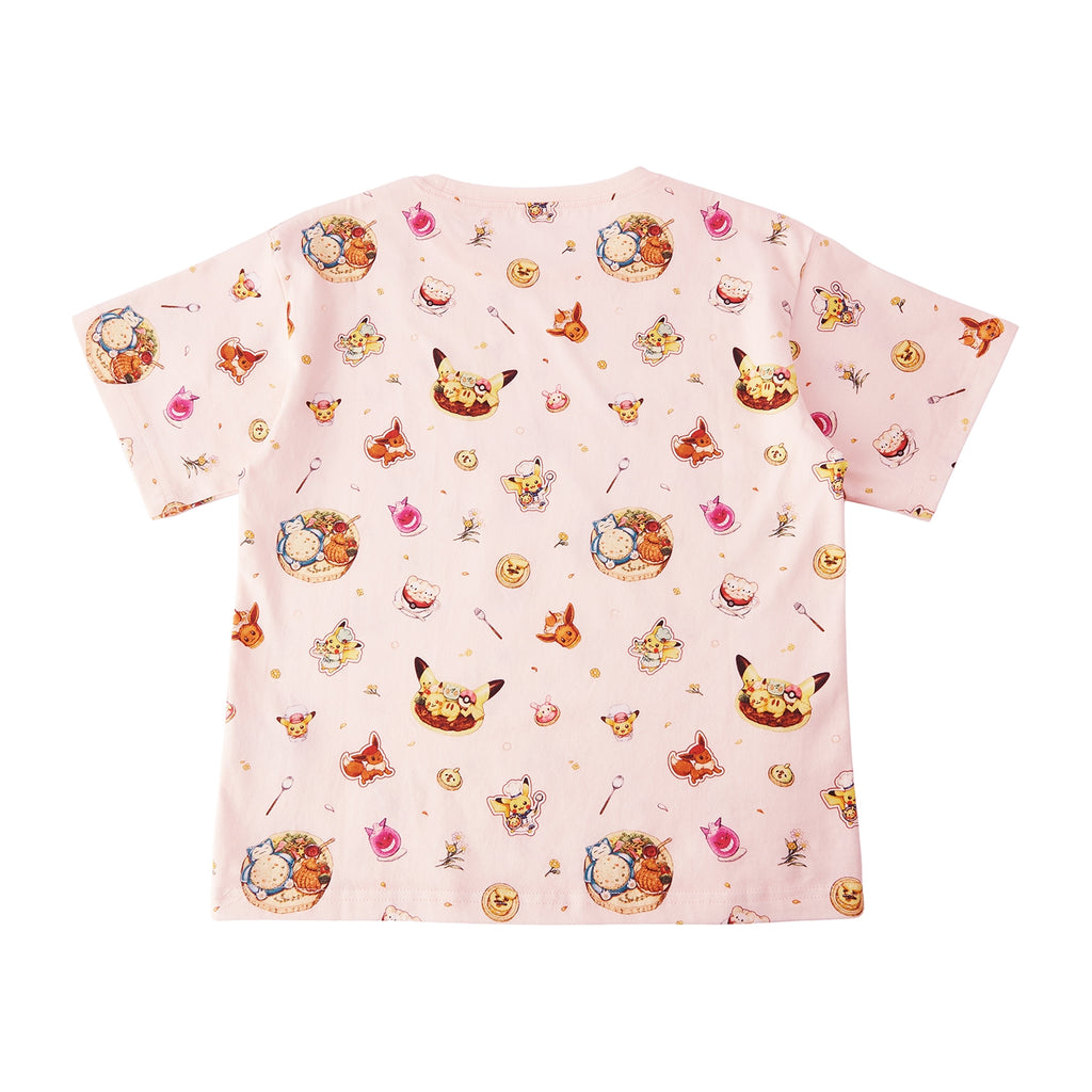 T-shirt Pokémon Cafe & Pikachu Sweets 130