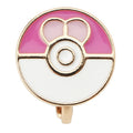 Pokémon Love Love Ball Earrings with detailed anime character design from Japan