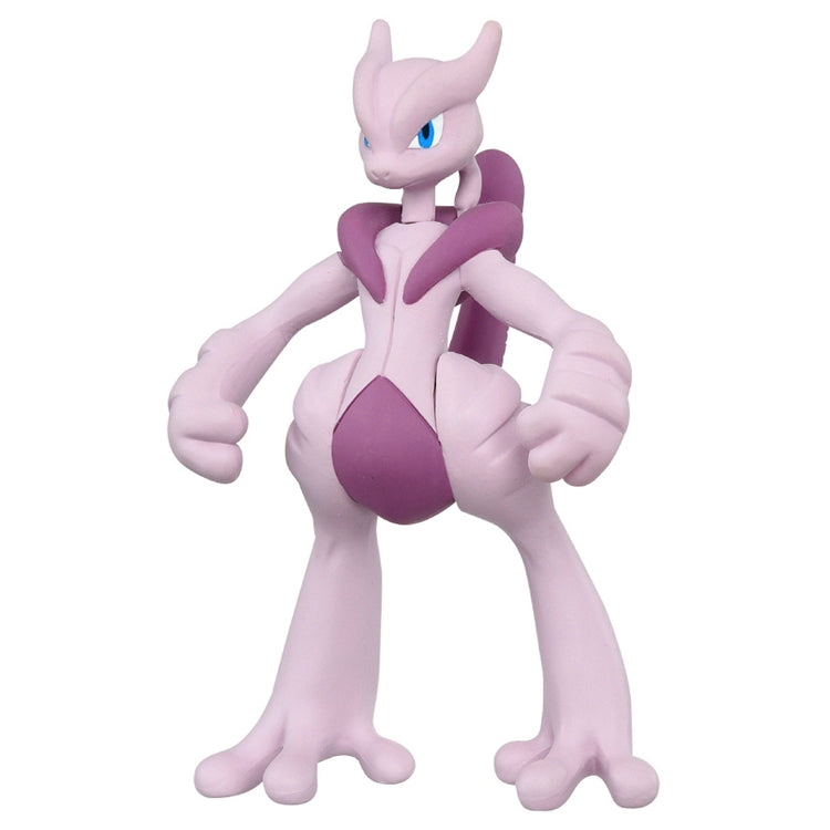 Moncolle Mega Mewtwo X figure from Japan, detailed pose