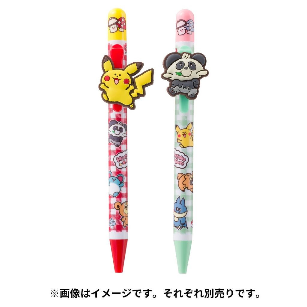 Close-up of Pikachu's electric-type details on pen from Japan