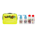 Clear pouch & travel bottle set Moudoku Kiken