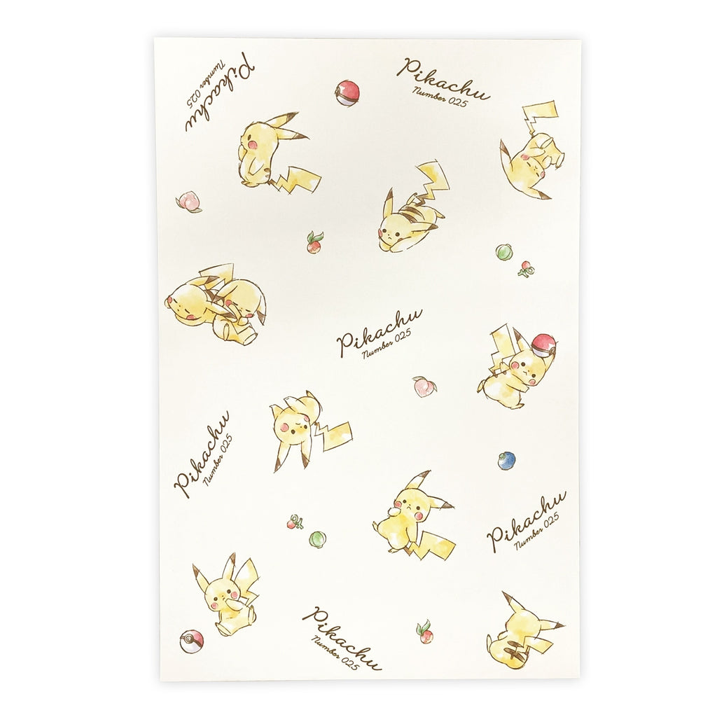 Die-cut letter “Pikachu number025” Pikachu flyer