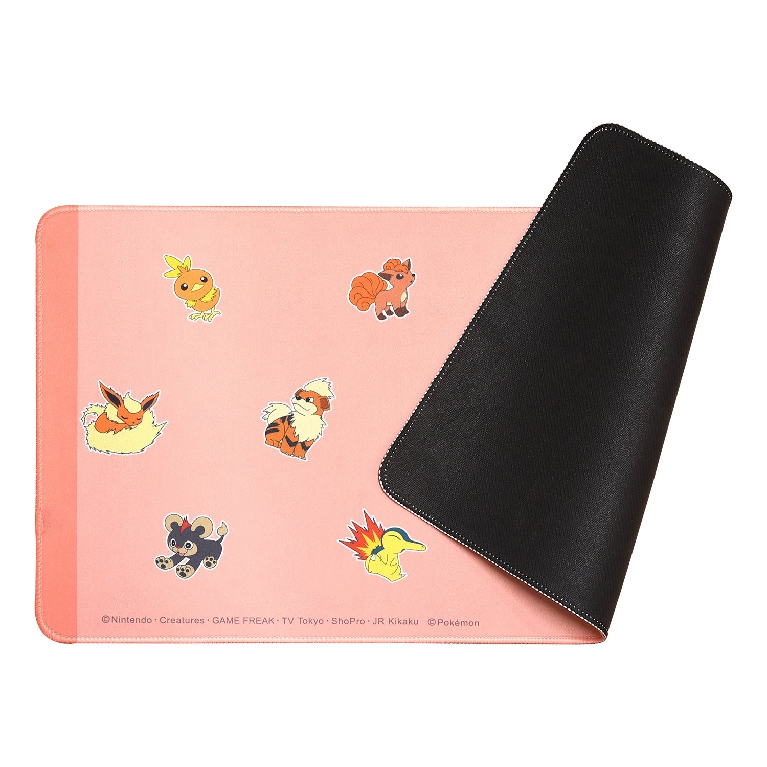 Desk mat fire type
