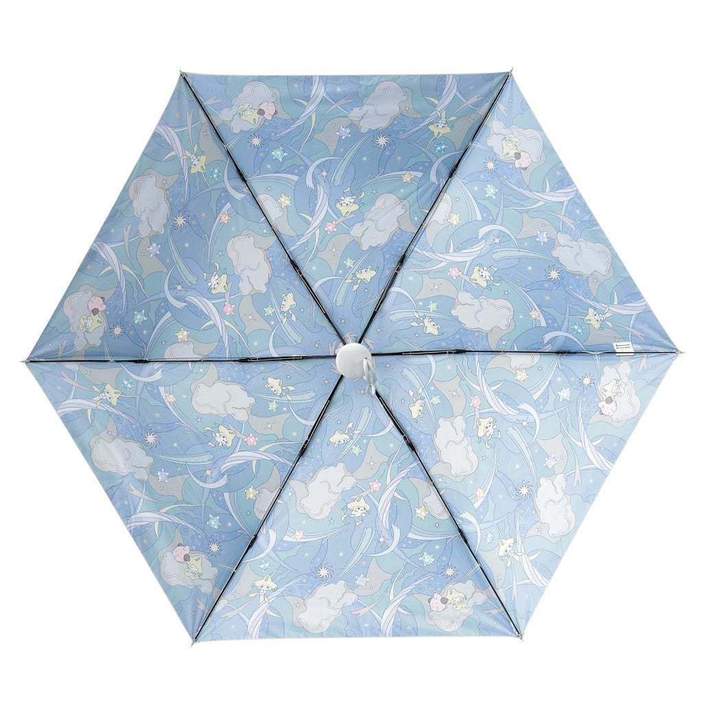 Unique Jirachi umbrella with a steel and psychic type theme from Japan