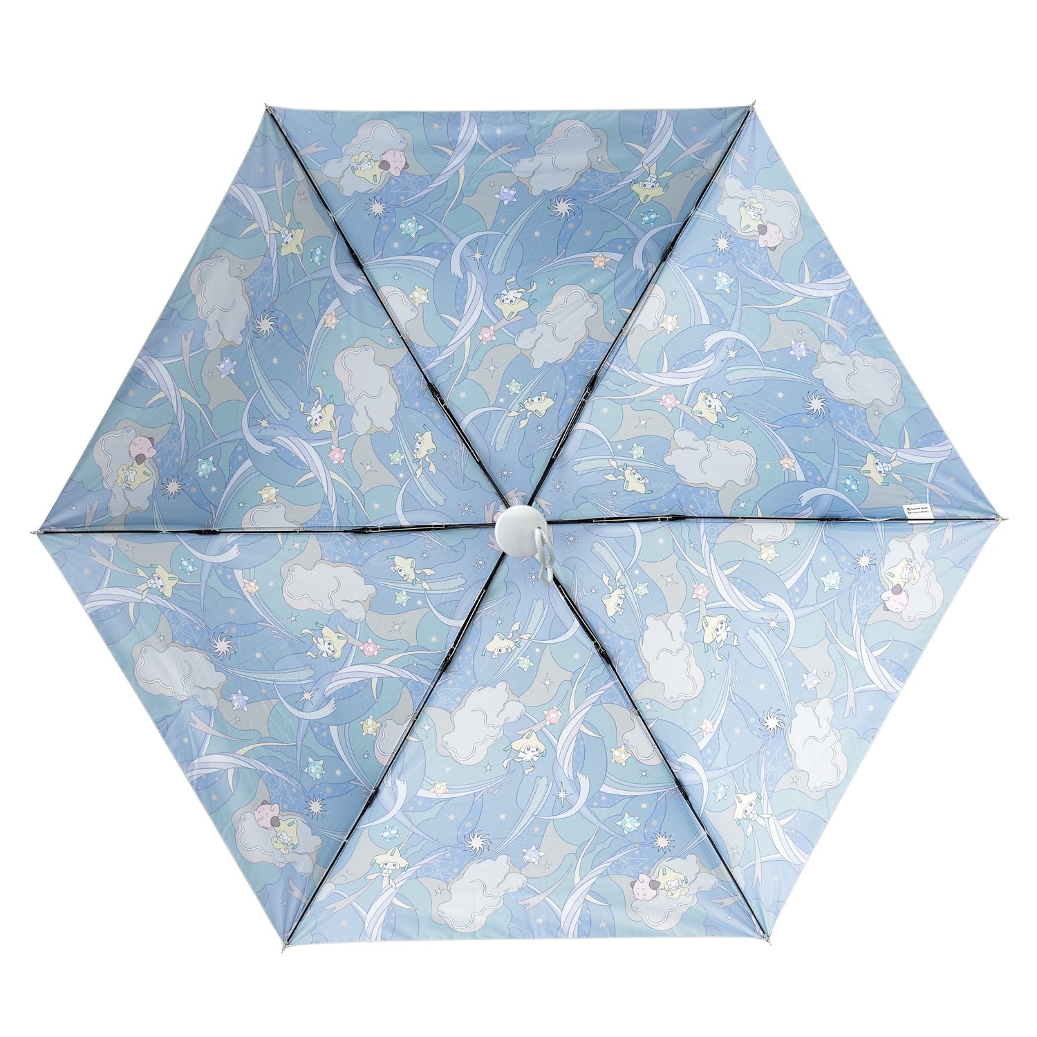 Unique Jirachi umbrella with a steel and psychic type theme from Japan