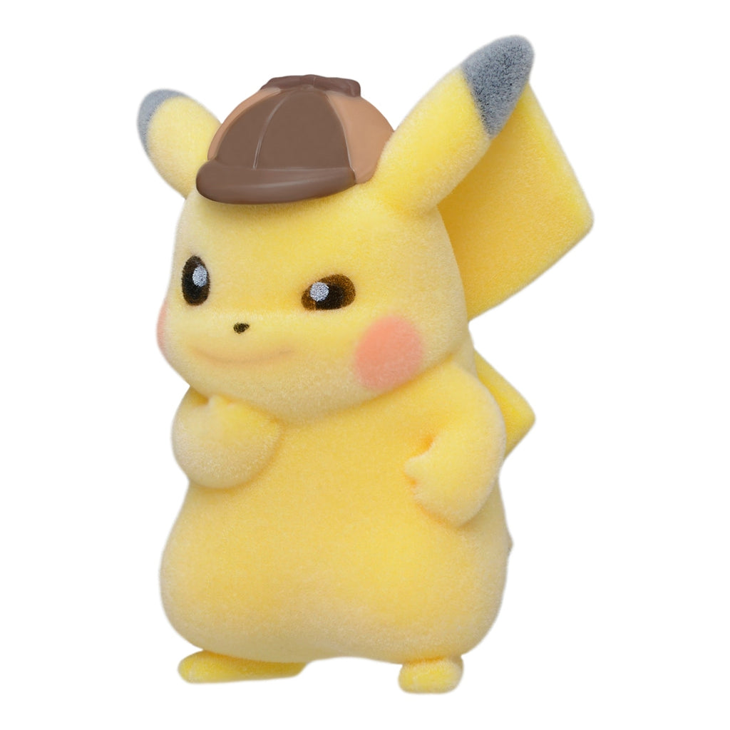 Detective Pikachu toy with vibrant colors from Japan