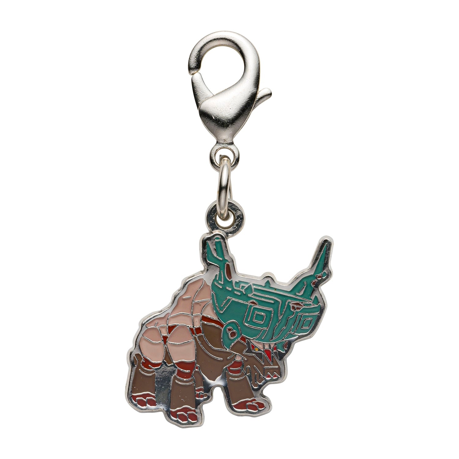 National Encyclopedia Metal Charm 1003 from Japan, featuring a detailed metal charm
