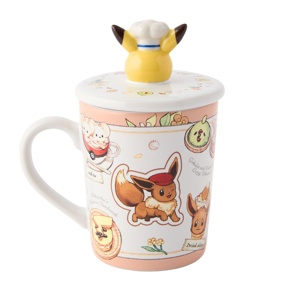 Mug with lid Chef Pikachu