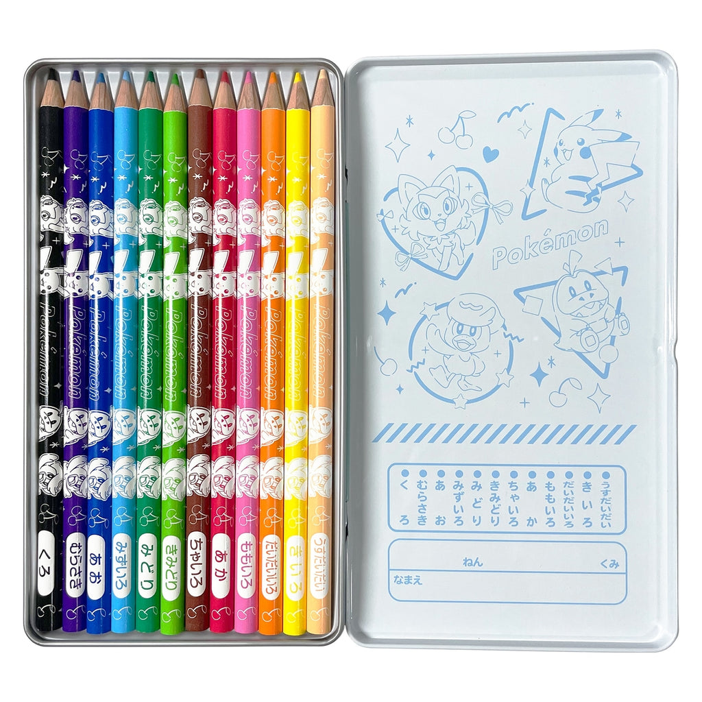 Butterfree themed colored pencils, Japan exclusive collectible item