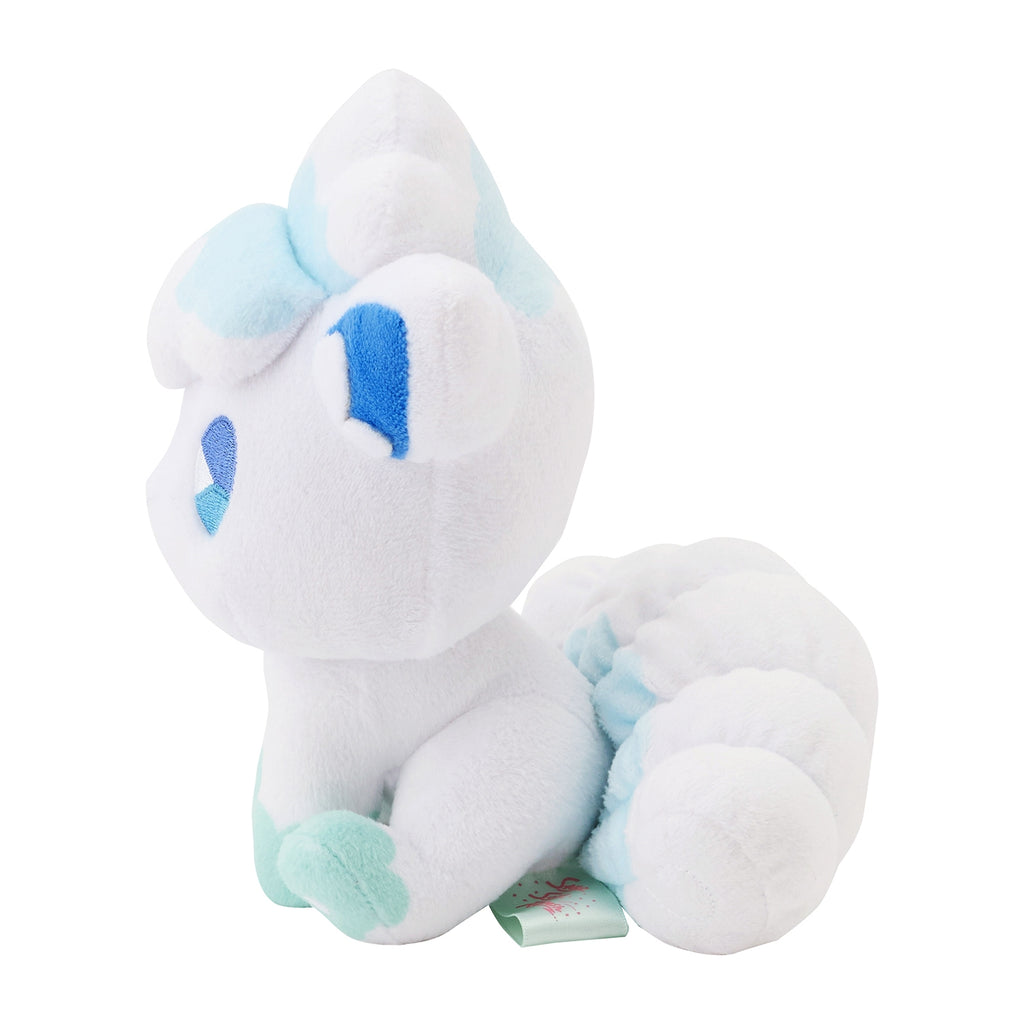Japanese Alolan Vulpix plush, detailed tail and ears