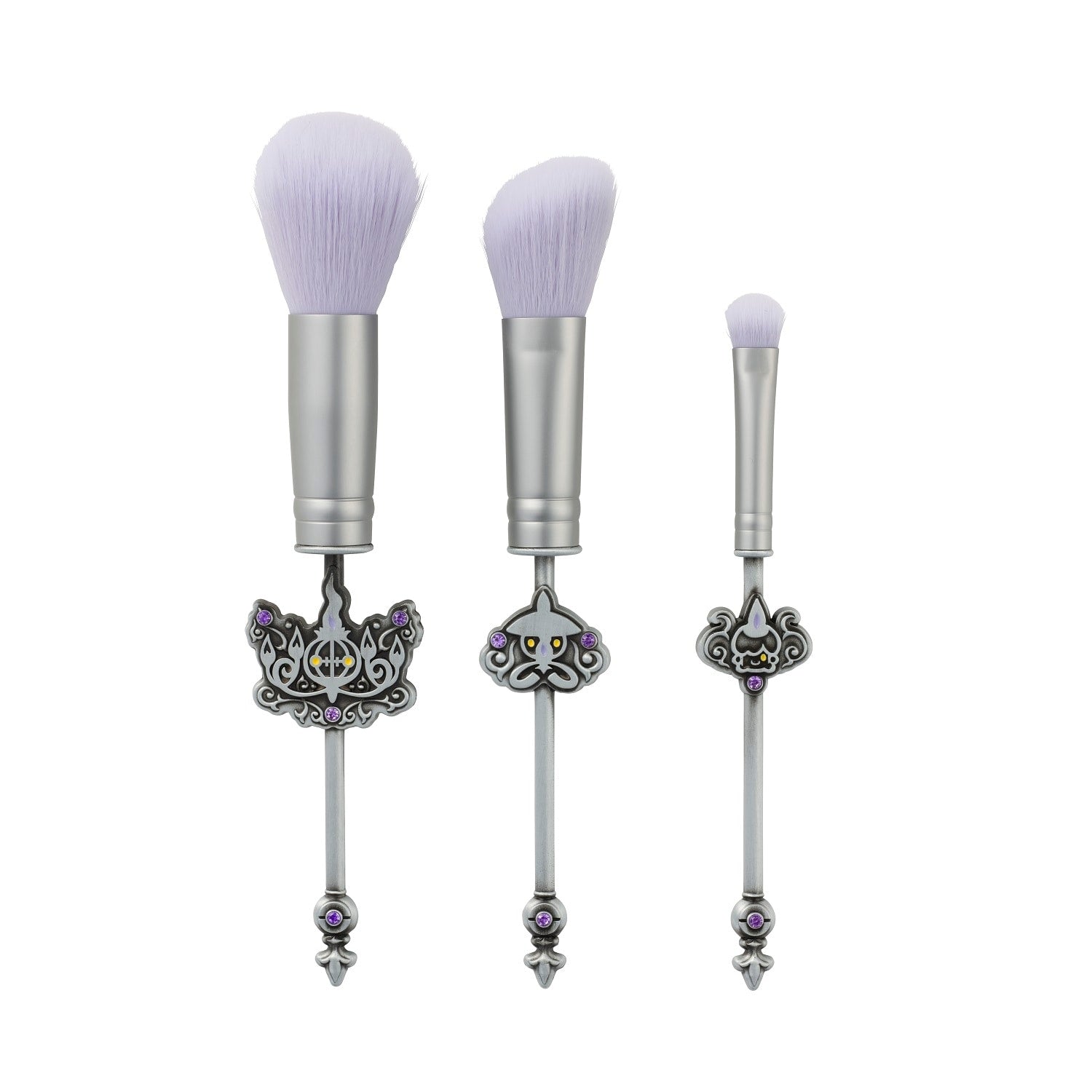 Pokemon makeup brush set with pouch, authentic Japanese collectible item