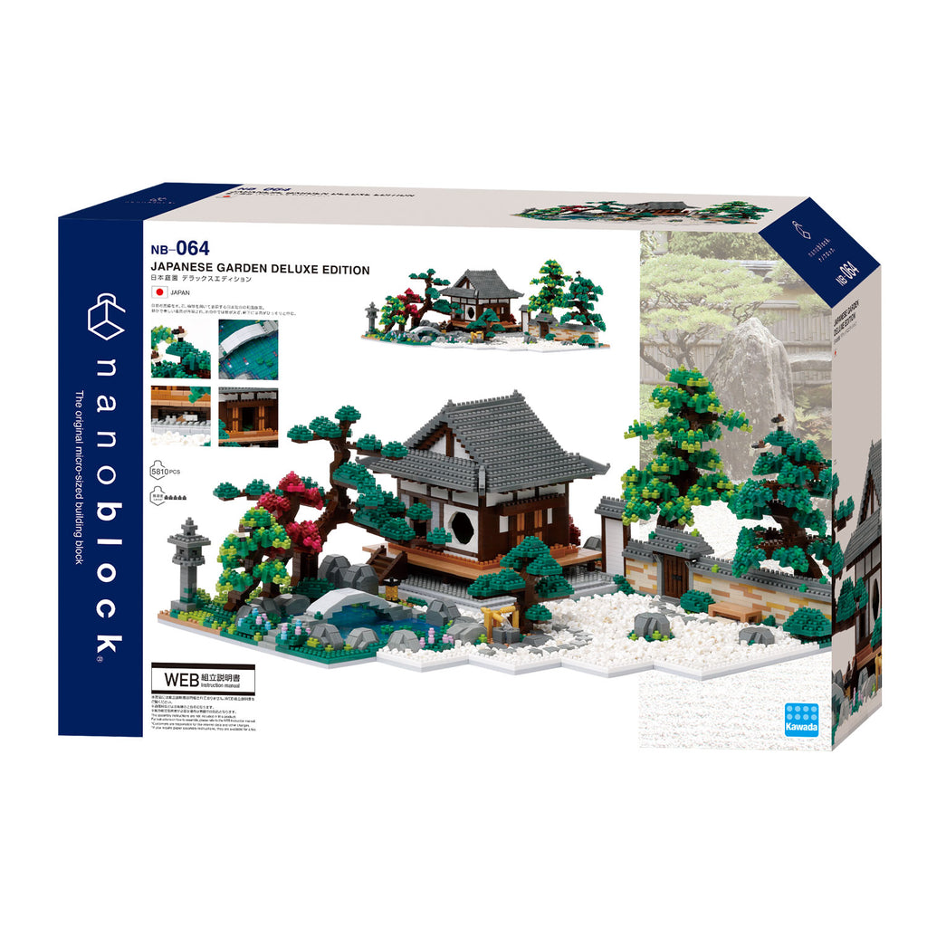 Nanoblock Japanese Garden Deluxe Edition