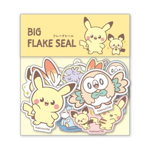 Pokemon BIG Flake Seal A Poke Piece collectible from Japan with detailed seal design