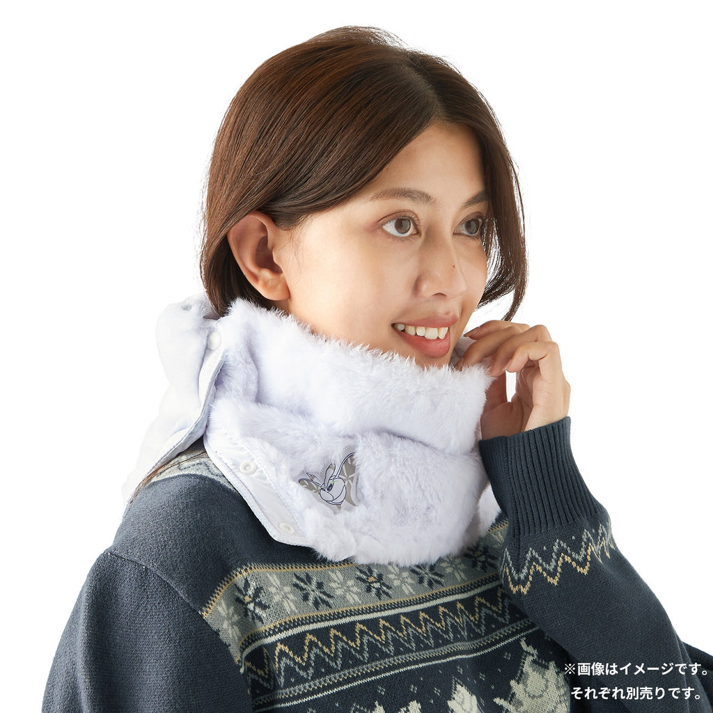 Neck Warmer Snowy Gathering Mossnow, official Pokemon Center Online product from Japan