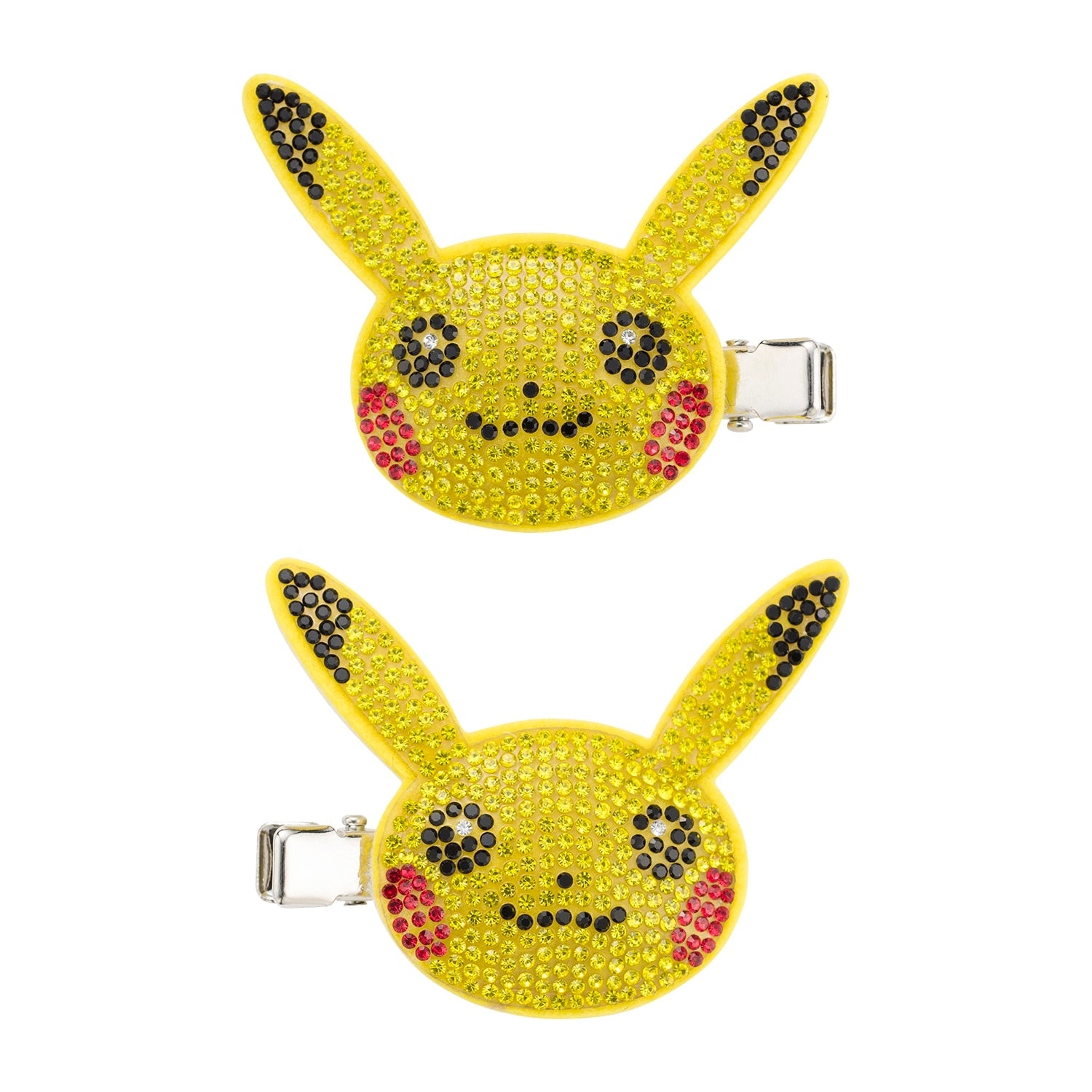 Pikachu sparkling bangs clip accessory from Japan with cute design