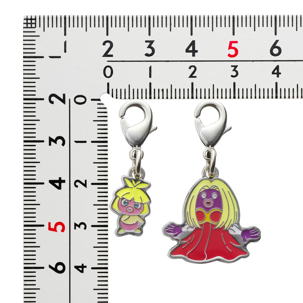 Authentic Japanese Pokemon Metal Charm, detailed character design from Japan