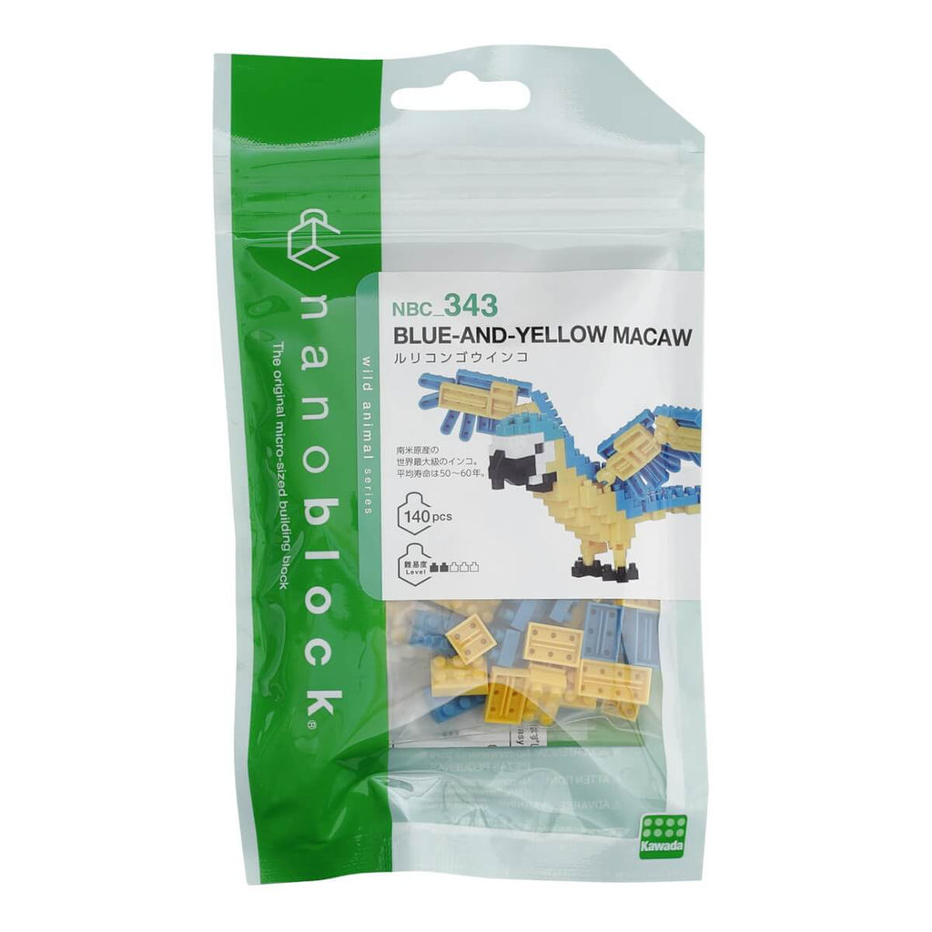 nanoblock blue macaw