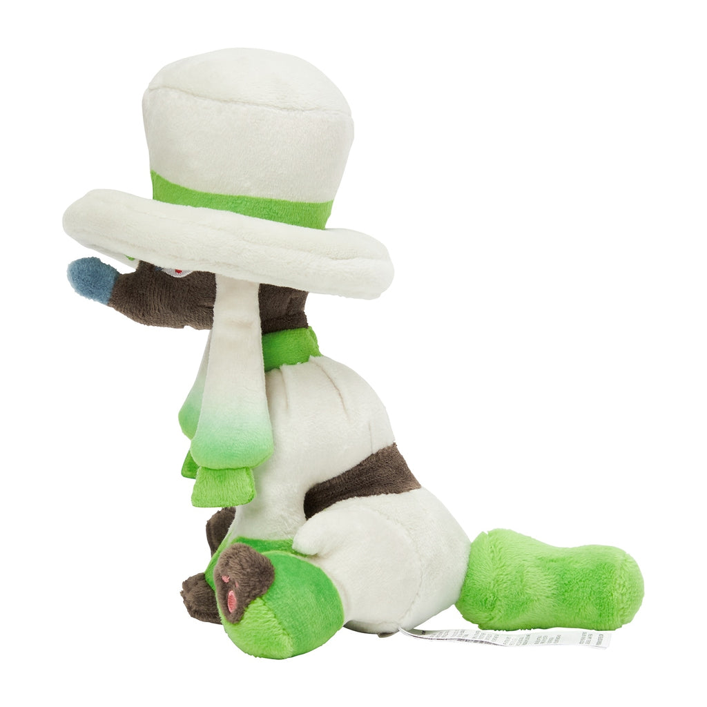 Rear view of 676 Plush Pokémon fit Trimian, made in Japan with high quality