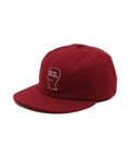 BRAIN DEAD FLANNEL LOGOHEAD 6 PANEL HAT