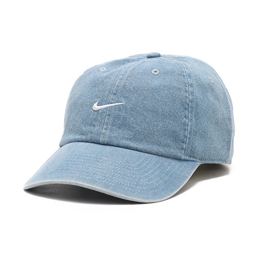 NIKE U NK CLUB CAP denim hat from Japan, authentic streetwear accessory