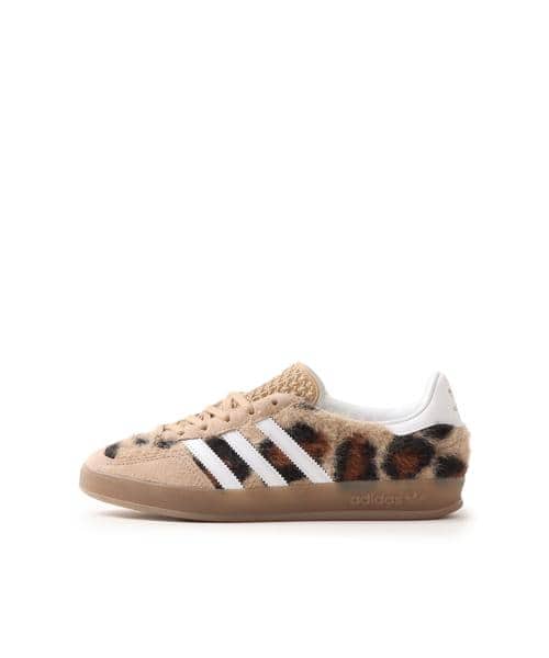 adidas GAZELLE INDOOR atmos pink Trinity Leopard sneakers with leopard print from Japan