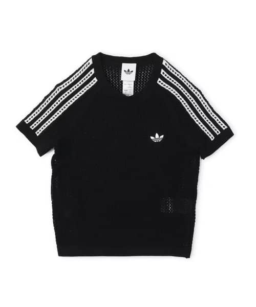 adidas KNITTED CROCHET CALI TEE