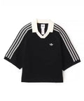adidas KNITTED CROCHET POLO