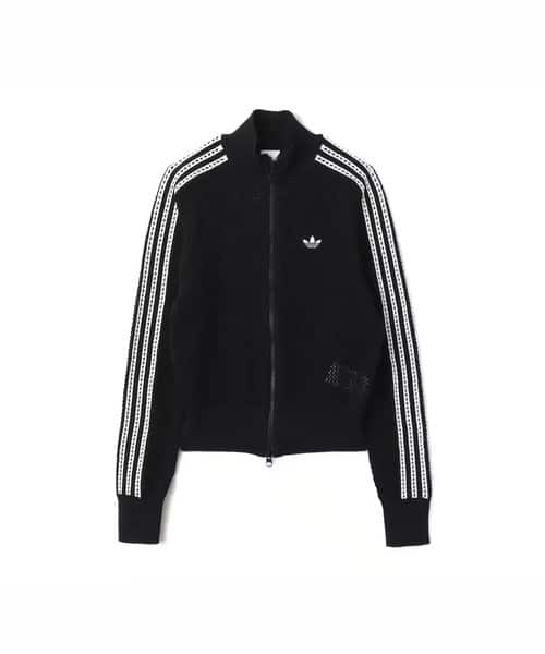 adidas KNITTED CROCHET FIREBIRD TRACK TOP