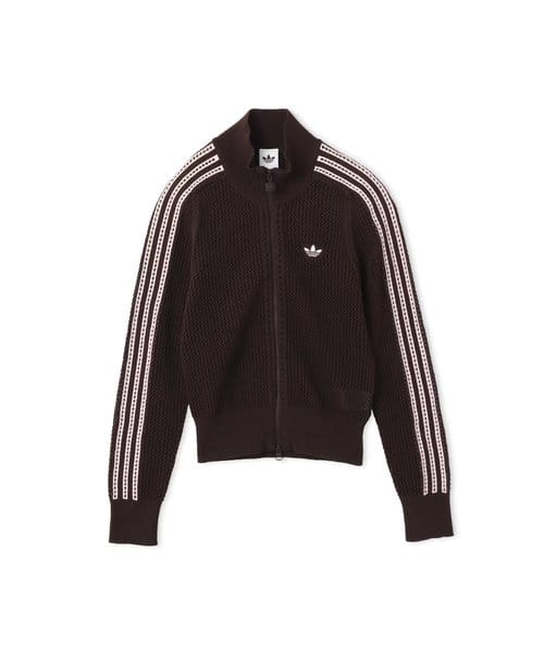 adidas KNITTED CROCHET FIREBIRD TRACK TOP
