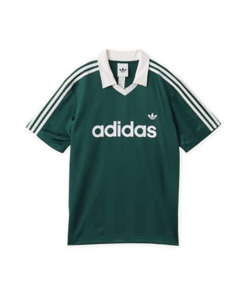 adidas ARCHIVE COLLAR ENGINEERED JERSEY