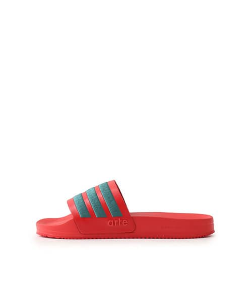adidas X ARTE ANTWERP Adilette Slides with unique design from Japan