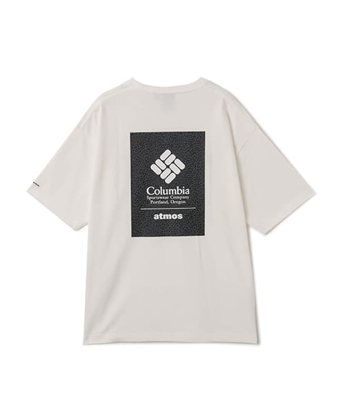 Columbia x atmos Back Patch T-Shirt with unique patch design from Japan